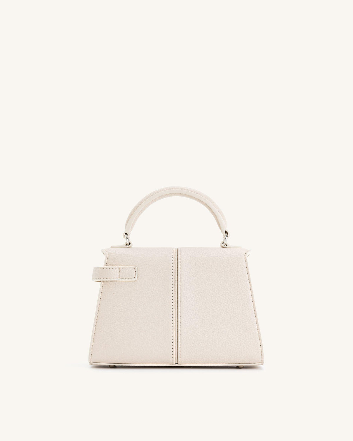 Vivienne Top Handle Bag – Brown Canvas