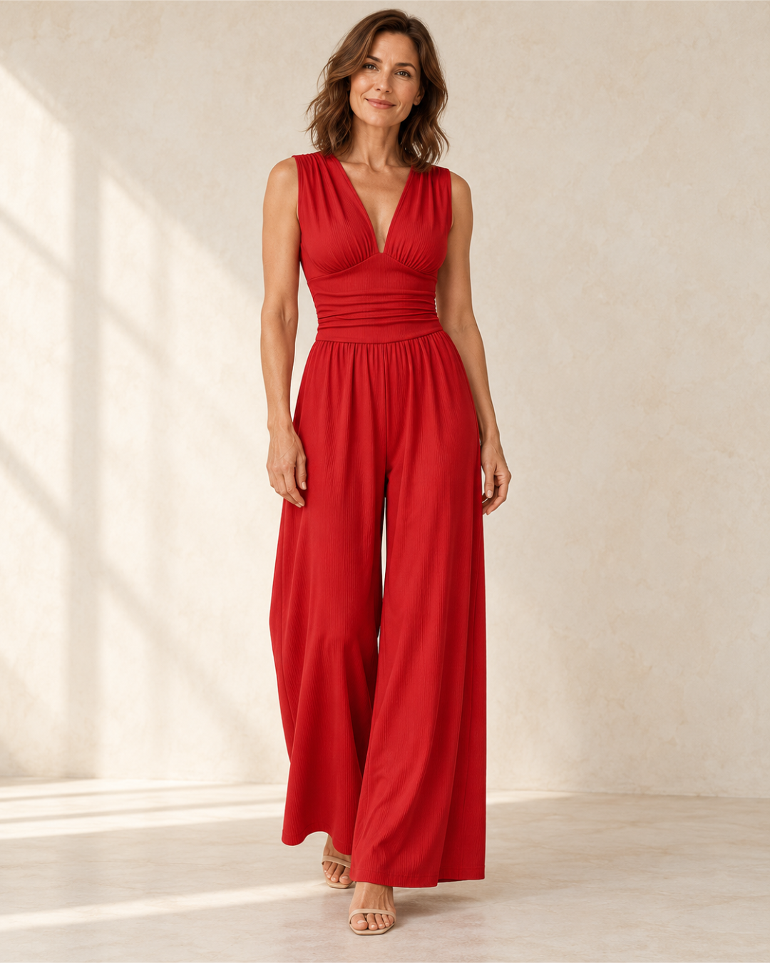 Vivienne | Elegant Wide-Leg Jumpsuit