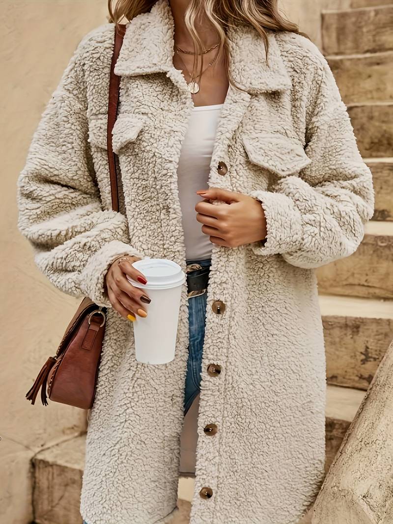 Harmony | Women's Oversized Sherpa Coat