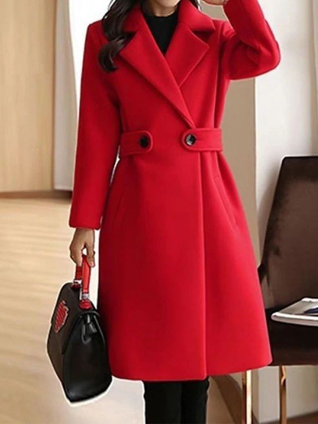 Nancy | Women's Belted Long Coat