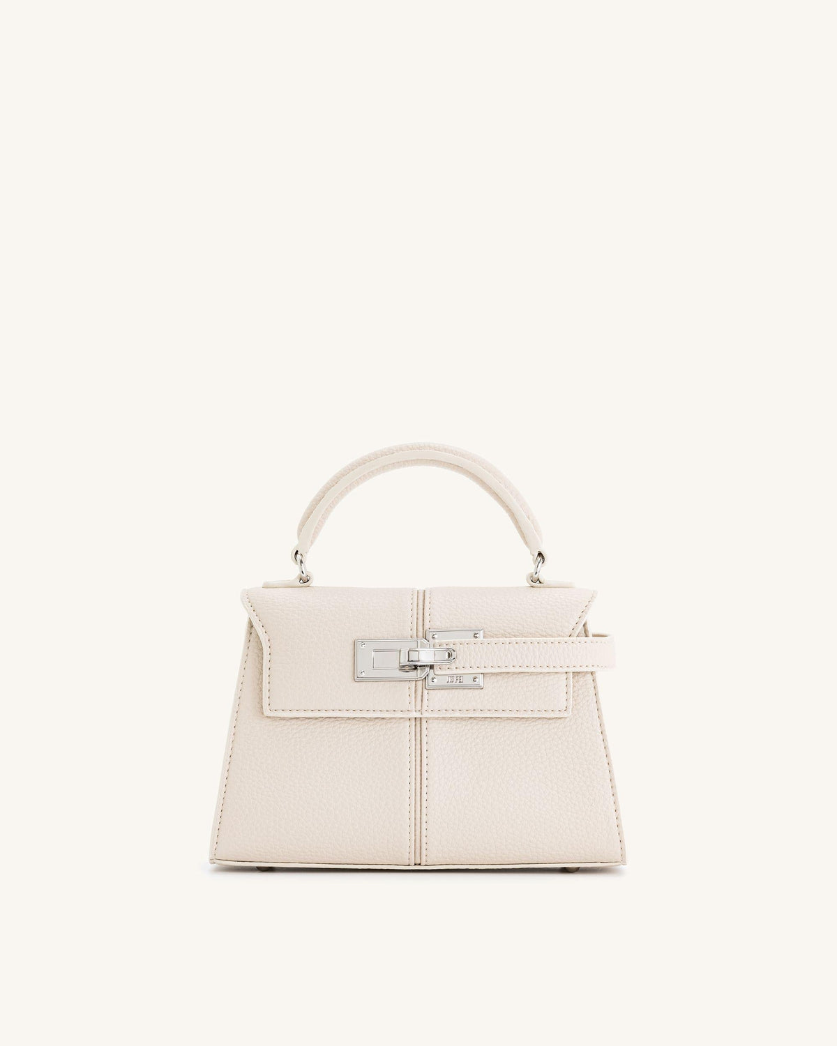 Vivienne Top Handle Bag – Brown Canvas