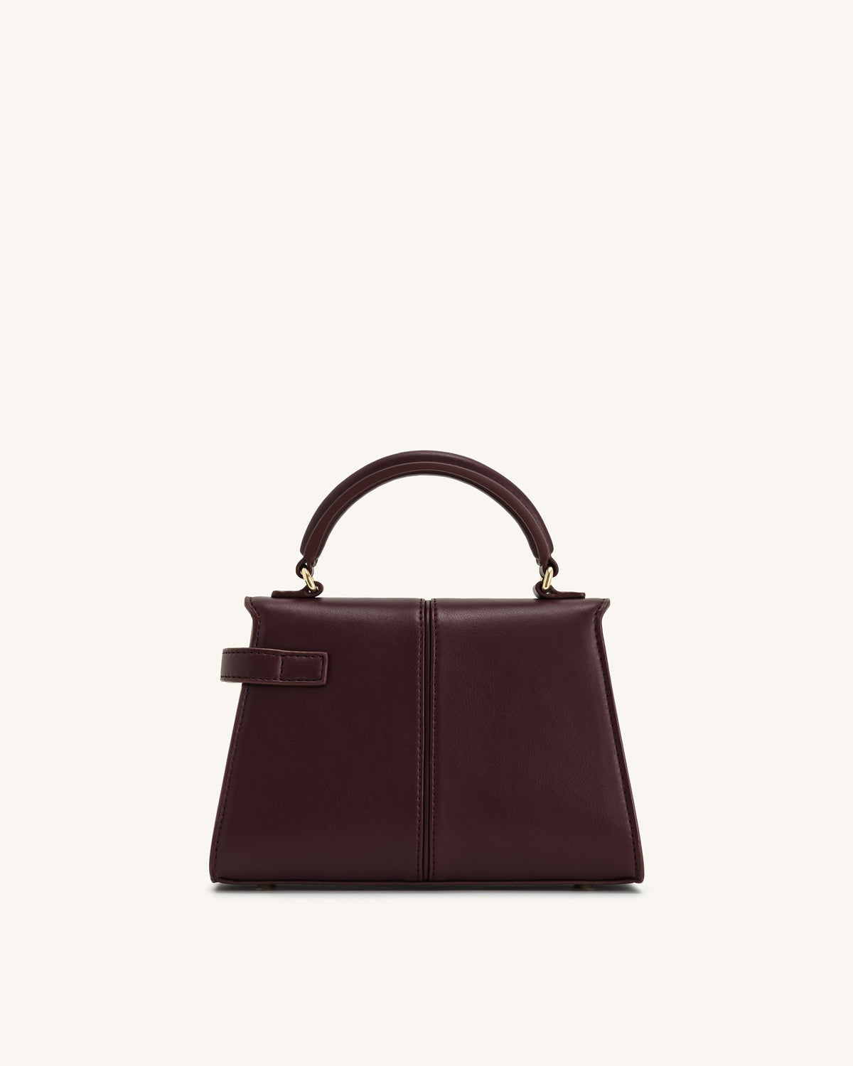 Vivienne Top Handle Bag – Brown Canvas