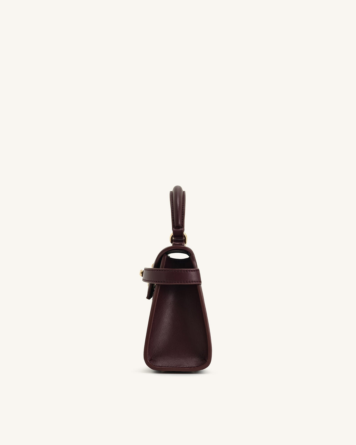 Vivienne Top Handle Bag – Brown Canvas