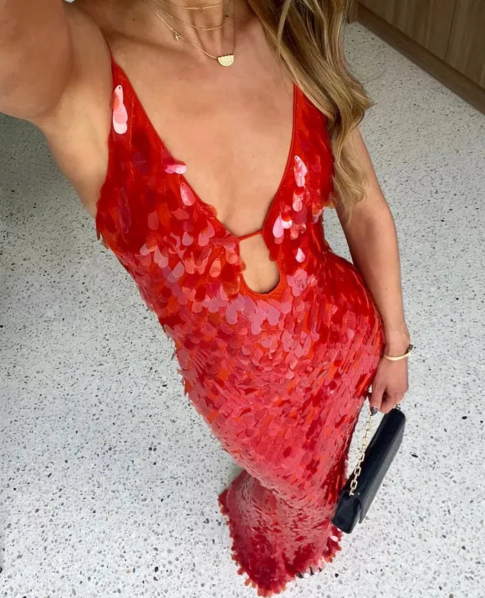 Charlotte Reid | Sequin Maxi Dress