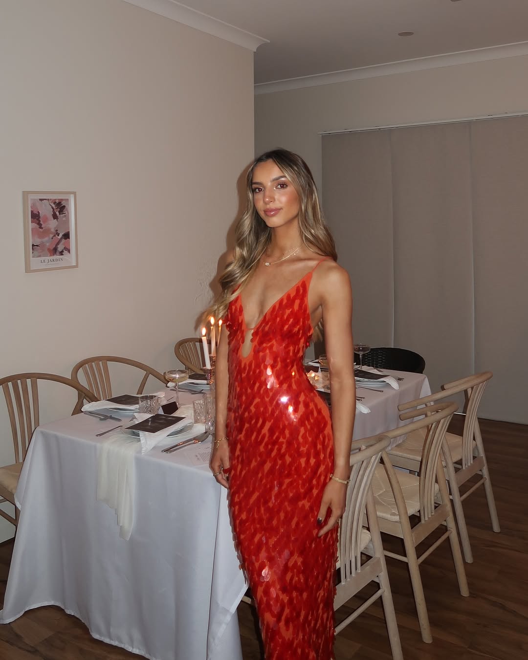 Charlotte Reid | Sequin Maxi Dress