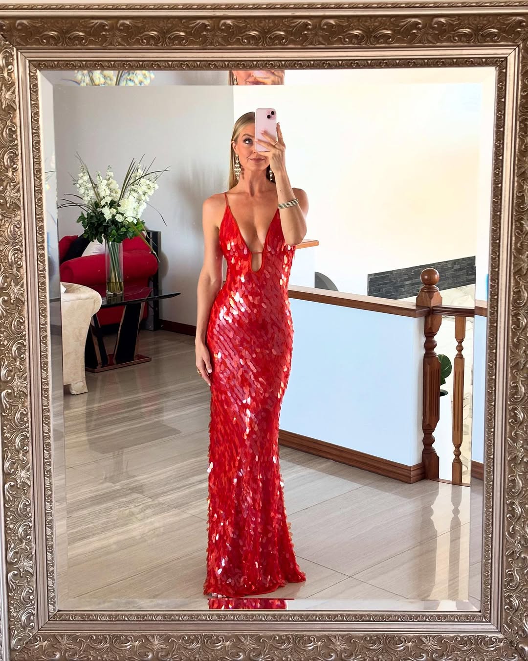Charlotte Reid | Sequin Maxi Dress