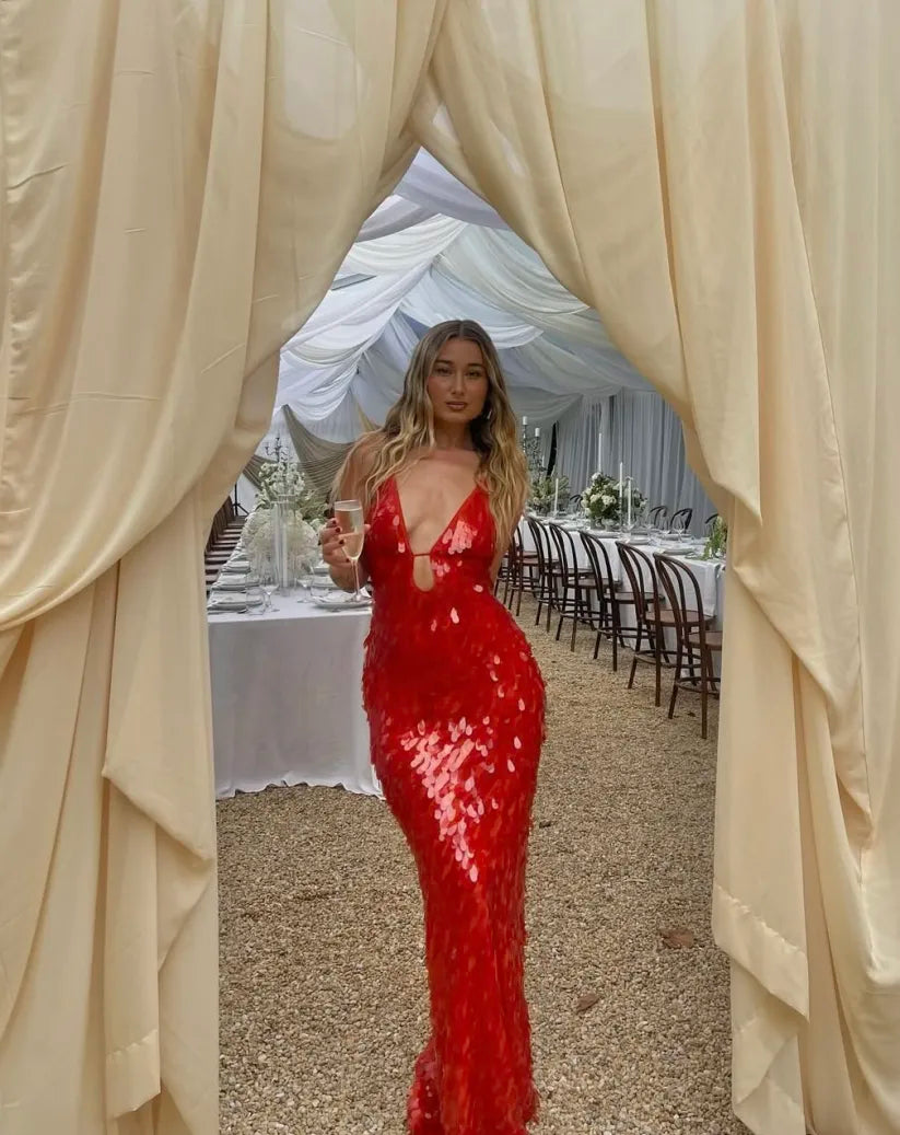 Charlotte Reid | Sequin Maxi Dress