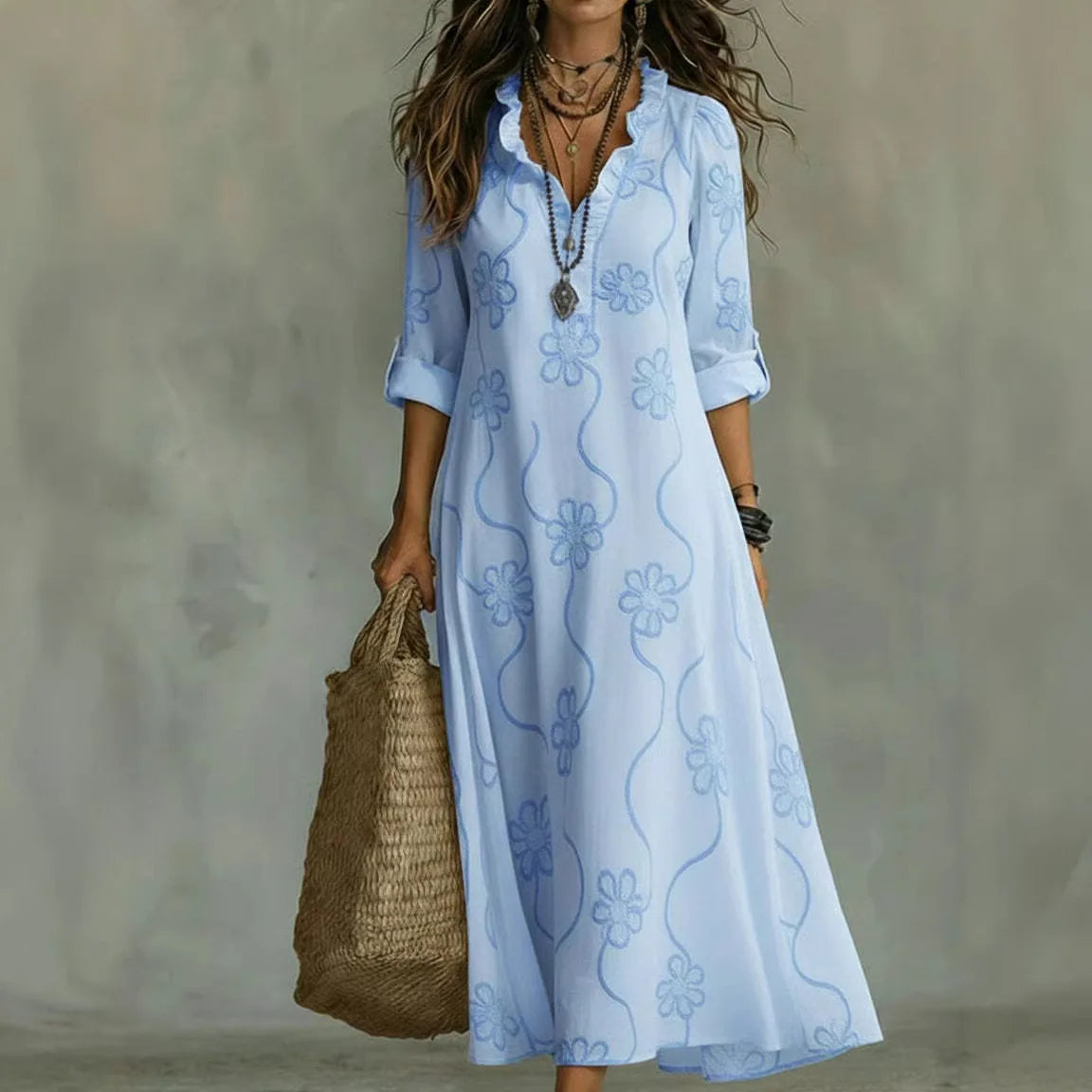 Elise™ | Flattering Floral Summer Dress