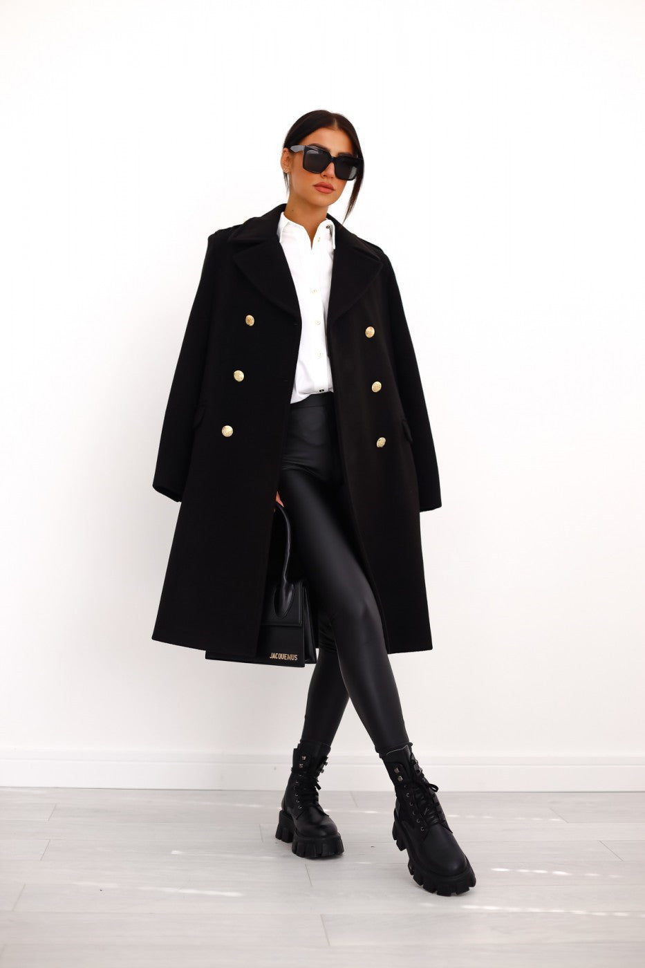 Eliza | Women's Double-Breasted Long Coat