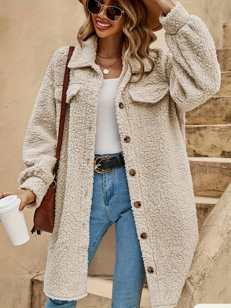 Harmony | Women's Oversized Sherpa Coat