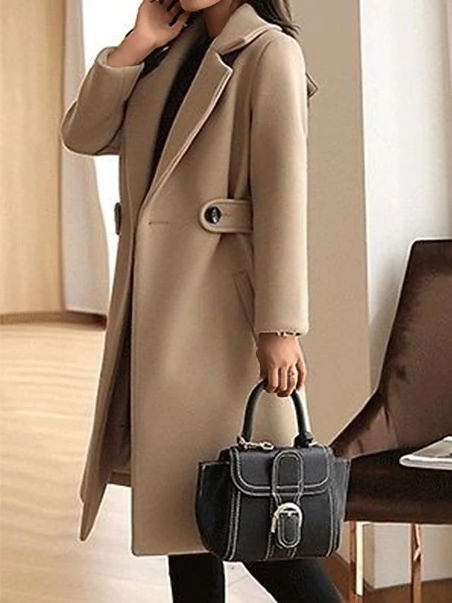 Nancy | Women's Belted Long Coat