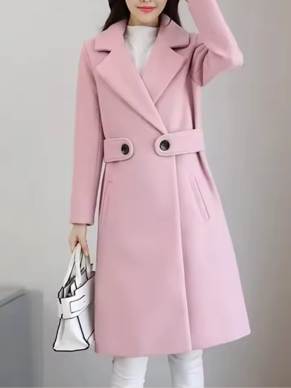 Nancy | Women's Belted Long Coat