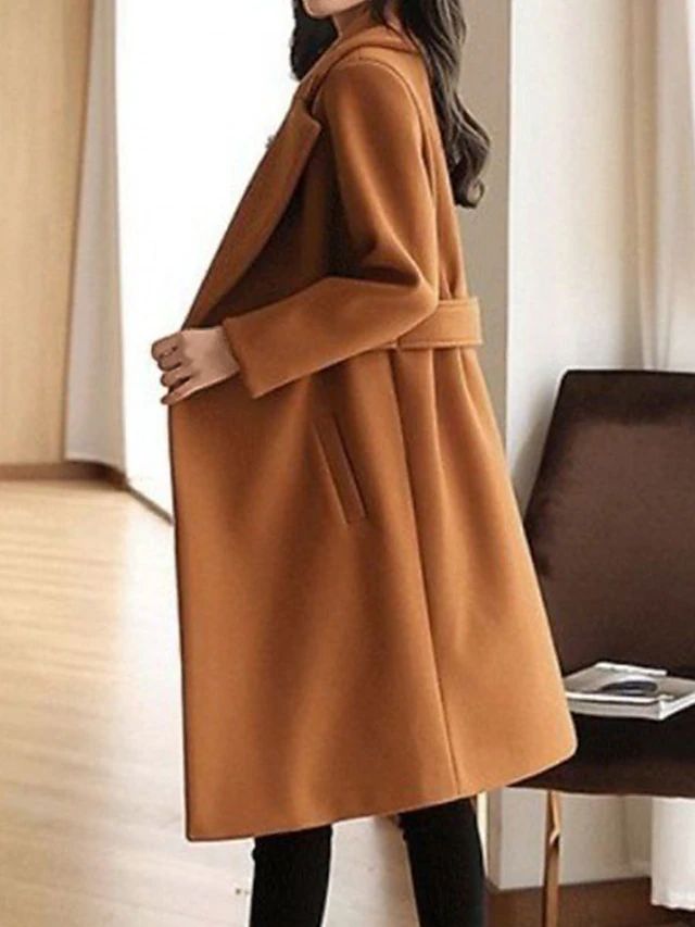 Nancy | Women's Belted Long Coat